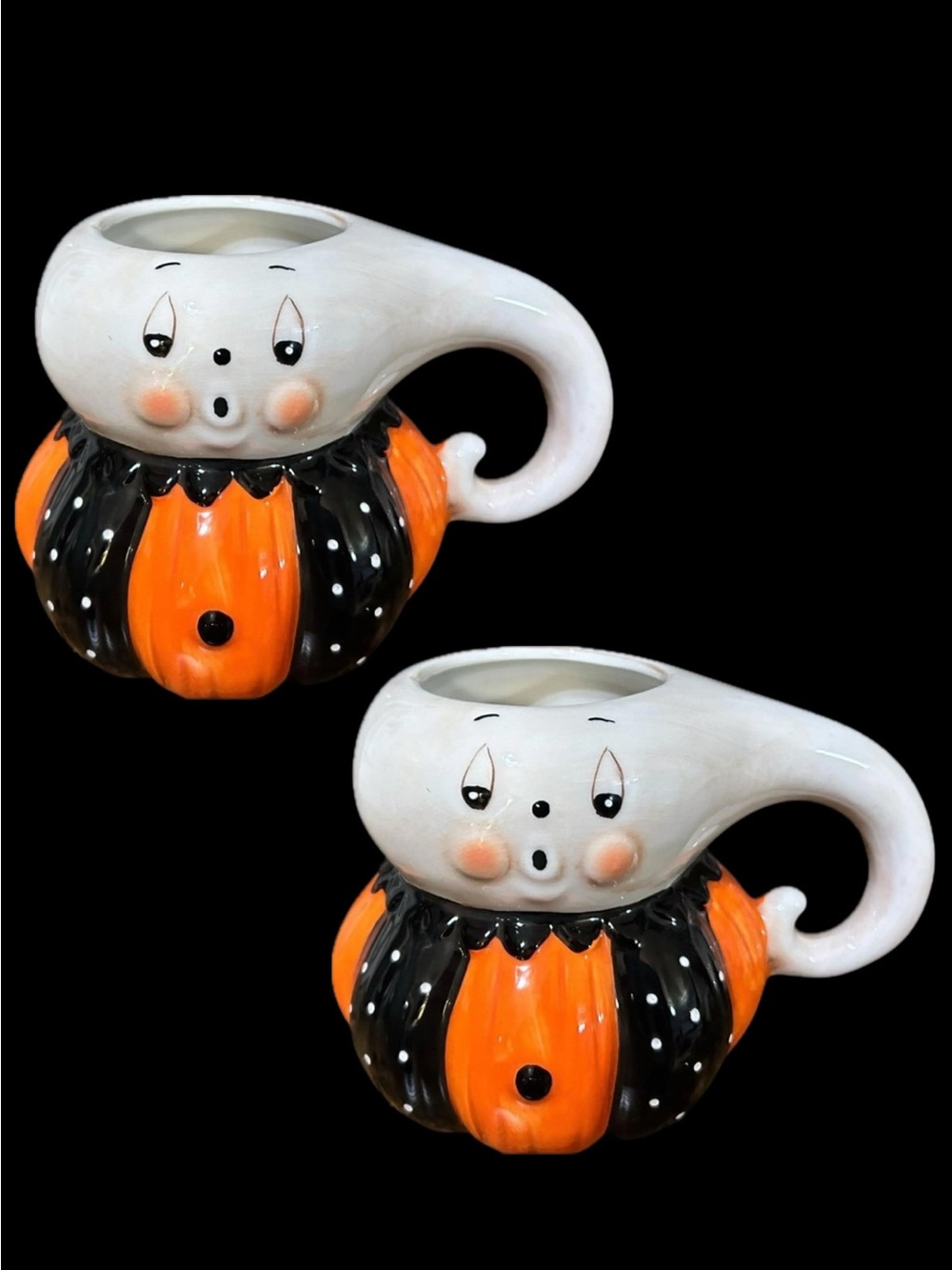 Johanna Parker Pumpkin Peepsa Ghost Mugs- 24oz